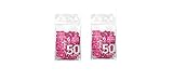 GIZEH Raucherbedarf 20583 Gizeh Aktivkohlefilter-Slim Size 6mm Pink-2...