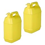 WRITWAA 2 Stück Druckpumpflasche für Flüssigkeiten Nachfüllbare Flasche...