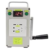 TKSE Handkurbel Generator, 220V 12V 5V Tragbarer...