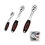 LNGJIN3 Stk Umschaltknarre,Ratsche Knarre Antrieb,Rotary Ratsche Antrieb,24...