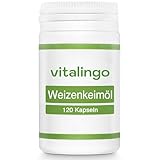 Weizenkeimöl 120 Kapseln - kaltgepresst, hochdosiert - enthält von Natur...