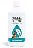 Green Hero Bronchial Liquid für Pferde mit Kräutern - Bronchialkräuter,...