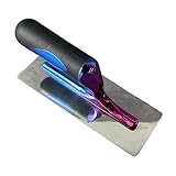 Glättekelle, flache Maurerkelle für Wandbau, Wanddekoration, 24 x 10 x 8...