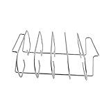 Yardwe Rippchenhalter für Grill Robuster Steak Rack für Outdoor BBQ...