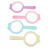 GRIRIW 4 Stück Teiliges Tragbares Robuste Bunte Kunststoff-leselupe für...