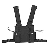 Lurrose Funkgurt Brusttasche mit Multi Pocket Design Verstellbare...