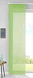 1er Set Schiebegardine Flächenvorhang Vorhang Gardine Voile HxB 245x60 cm...