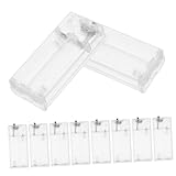NUOBESTY 10 Stück Batteriehalter für Lichterketten Transparentes...