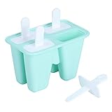 RASTKY Grüne Eisform aus Silikon, Wiederverwendbare Eisformhersteller für...