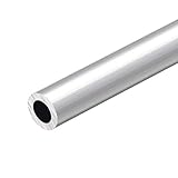 sourcing map Gerade Aluminiumrohr Rundrohr, 300 mm Länge, 20 mm...