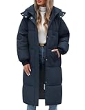RITOSTA Wintermantel Damen Lang Steppmantel Frauen Winterjacke mit Kapuze...