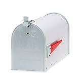 Alu US Briefkasten Postkasten American Mailbox mechanischer Postmelder...