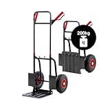 Pallit DIABLO-F Sackkarre klappbar 200 kg Stahl ergonomischer...