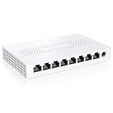 Tenda SE108 2.5 Gbit Switch 8 Port, Unmanaged 2.5GB Netzwerk Switch LAN...