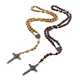 Sweetness Handgefertigte Rosenkranz-Halsketten Aus mit Katholischem...