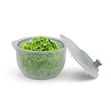 Pro Home Salatschleuder (2,7 Liter, Ø20cm) BPA-frei, 3in1 - Schleuder,...