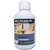 UNIVERSAL BIO Holzöl farblos (250ml) - Vielseitiges Holzpflegeöl für...