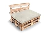 Gutekissen® Palettenkissen, Gartensofakissen, Sitzkissen, Rückenkissen,...