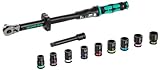 Wera 05075681001 Click-Torque C 3 Set 2 Drehmomentschlüsselsatz, 11-teilig