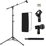 Lemxadd Mikrofonständer Boden Mikrofonstativ für Blue Yeti Samson Q2U...