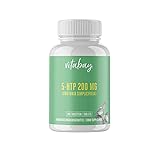 Vitabay 5-HTP 200 mg | 240 vegane Tabletten | Serotonin-Booster | Aus...