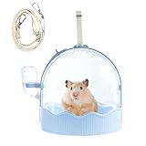Transportbox für Hamster, tragbarer Käfig mit verstellbaren Schultern,...