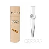 Alnicov Metal Kazoo, Aluminiumlegierung Kazoo mit 5 Kazoo Flötenmembranen...