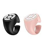 2 Stück Tik-Tok Kabelloser Finger Scroller, Finger Scroll Ring,...