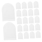 IWOWHERO 120 Stück Finger Cotton Rounds U förmige Tasche Abschminkpads...