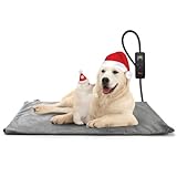 Toozey Katzen & Hund Heizmatte Innen 70 * 50cm, Timing & Temperatur...