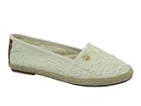 Tom Tailor Damen 5392013 Flacher Slipper, Cream, 38 EU