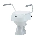 Invacare Aquatec 900 Toilettensitzerhöhung mit Armlehnen, erhöhte...