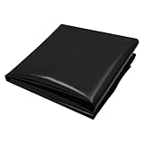 wowspeed Premium PVC Teichfolie 6M X 6M, Schwarz HDPE Teichfolien...