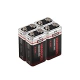 Warriors 4X 9V blockbatterie Batterie 9 Volt blockbatterie blockbatterien...