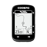 COOSPO Fahrradcomputer Fahrrad GPS Real Road CS500, Fahrradcomputer mit...