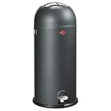 Wesco Kickmaster Maxi Abfallsammler 40 L Graphit