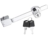 Litensh Terrarium Schloss mit Schlüssel Gleich, Schiebeblatt Sägeschloss,...