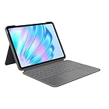 Logitech Combo Touch Tastatur-Case für iPad Air 11 Zoll (M2 und M3), iPad...