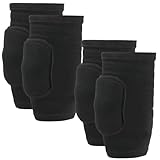 Knieschoner Kinder, 2 Paar Knieschützer für Volleyball Handball Sport...
