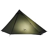 TOMOUNT Trekkingzelt Nylon 1 Person Rucksackzelt Ultraleichtes...