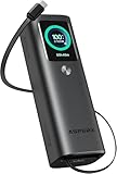 AsperX Power Bank 20000mAh, Insgesamt 165W, 2X 100W USB-C Ports...