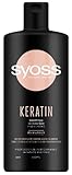 Syoss Shampoo Keratin - für trockenes, lebloses Haar - 6er Pack (6 x...