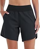 WILLIT Damen 7' Badeshorts Schwimmen Boardshorts Badehose Schnell Trocknend...