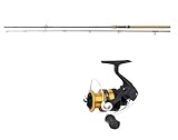 Angelset Spinncombo Daiwa Ninja Spin 2,40m / 15-50g mit Shimano Rolle FX...