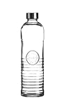 WESTCRAFT Oriental 1 Liter Schliff Glas Wasserflasche mit...