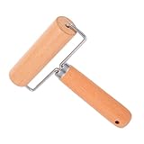 Cabilock Holz Nudelholz aus Buchenholz Multifunktionaler Teigroller für...