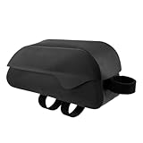 Poupangke Oberrohrtasche Fahrrad, Magnetische Rahmen Stauraum Tasche für...