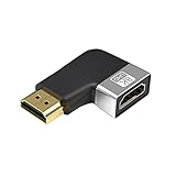 PURPLELILY 8Ks HDMI-kompatibler Verlängerungsadapter, 90° 270°...