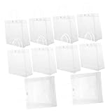 WRITWAA 10 Stück Taschen Zum Verpacken Von Geschenken Transparente Taschen...