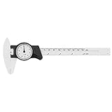 0-150 mm Messschieber mit Uhr Analog Dial Caliper Ablesung 0,1 mm...